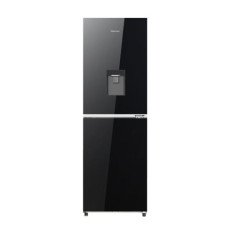Hisense 270L BMF Inverter Glass Door with Dispenser Refrigerator RB1G266NM Premium Black
