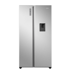 Hisense 564 L Side by Side Refrigerator-Silver RC67WS4OWQ