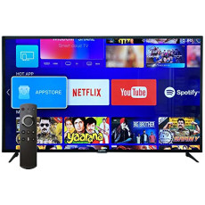 Maxton 43'' LED ANDROID SMART TEMPERED GLASS VOICE CONTROL