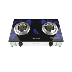 Jamuna Gas Stove JGS-D2 LG/NG Blue Flower