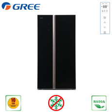 GREE SIDE BY SIDE REFRIGERATOR NON FROST BDRF-BDRF-616WPG (INVERTER-616 LTR)